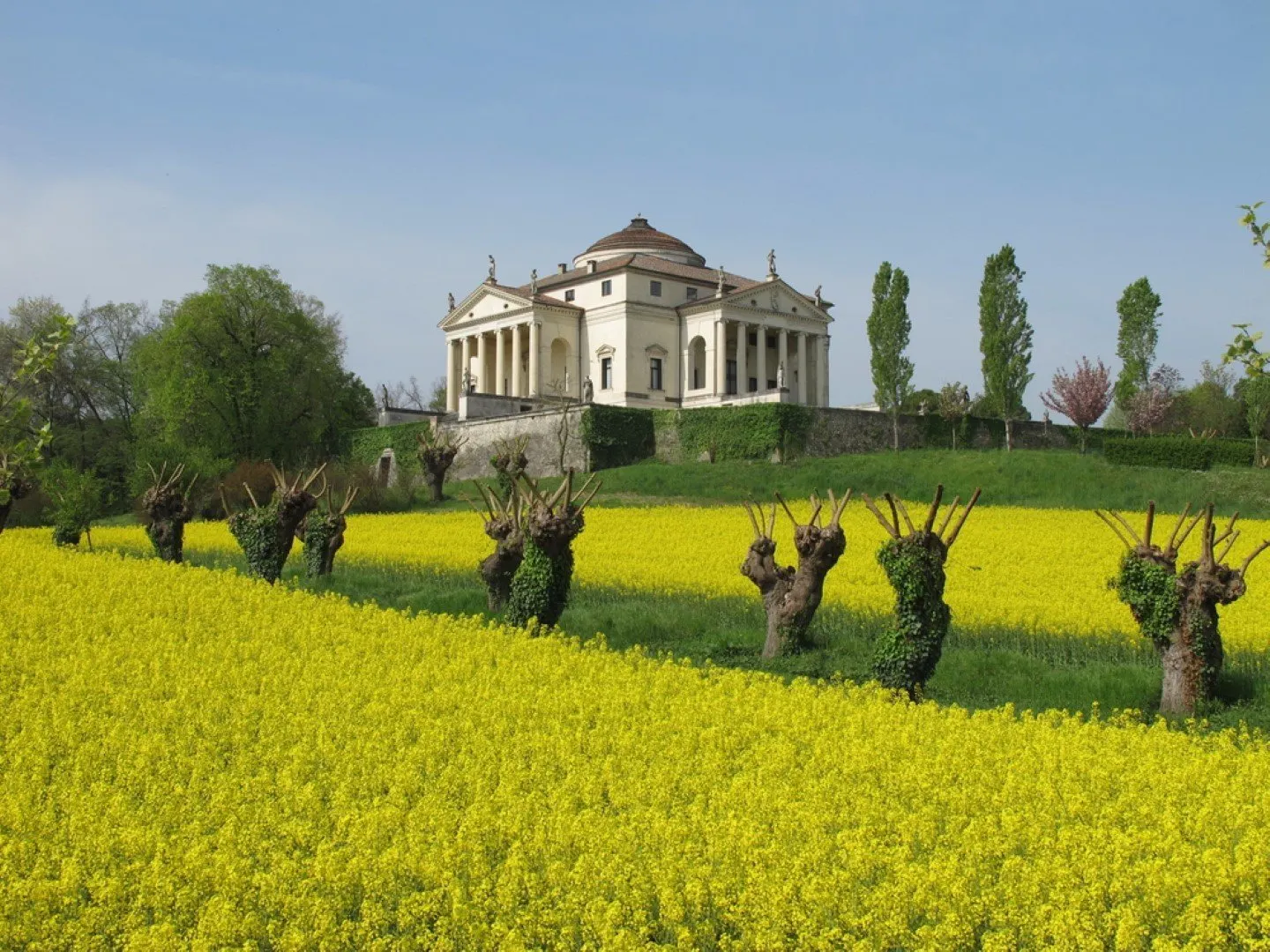 Palladio's Villa La Rotonda in Vicenza - Italië