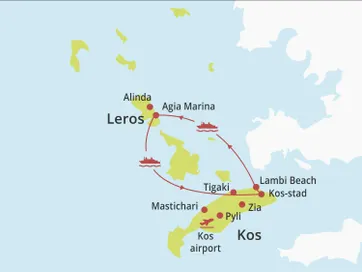 Eilandhoppen Kos - Leros