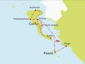 Privérondreis Corfu Compleet