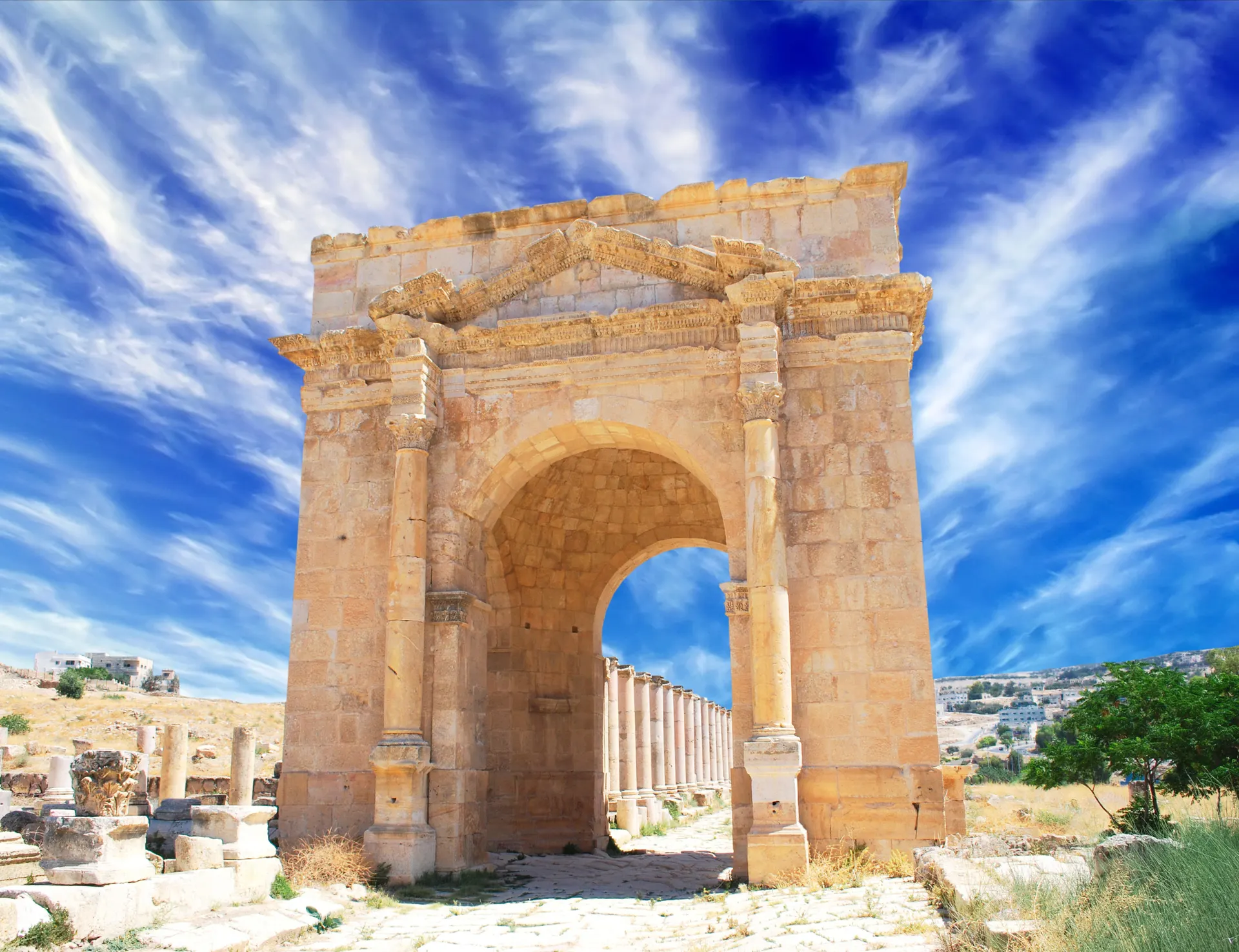 Poort Jerash - Jordanië