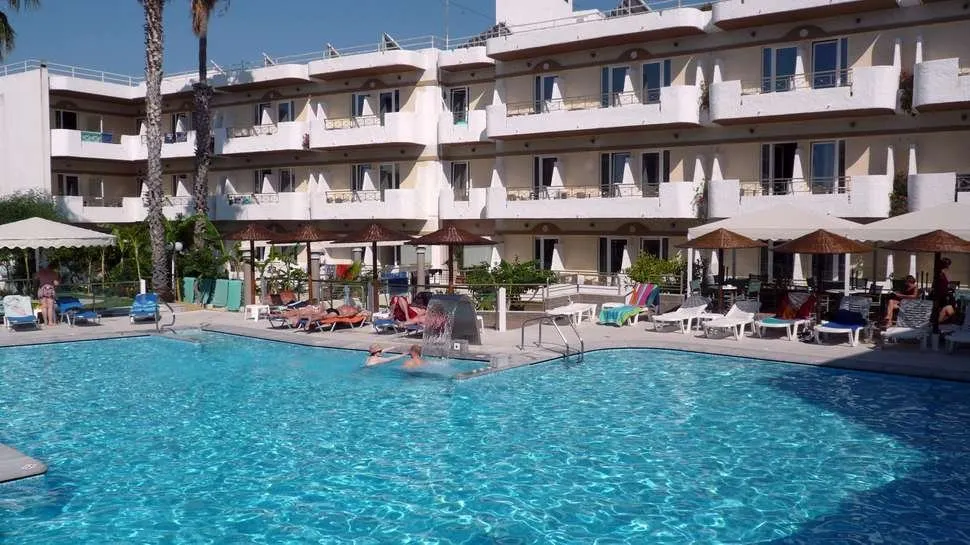 Hotel Astron - Kos-stad - zwembad