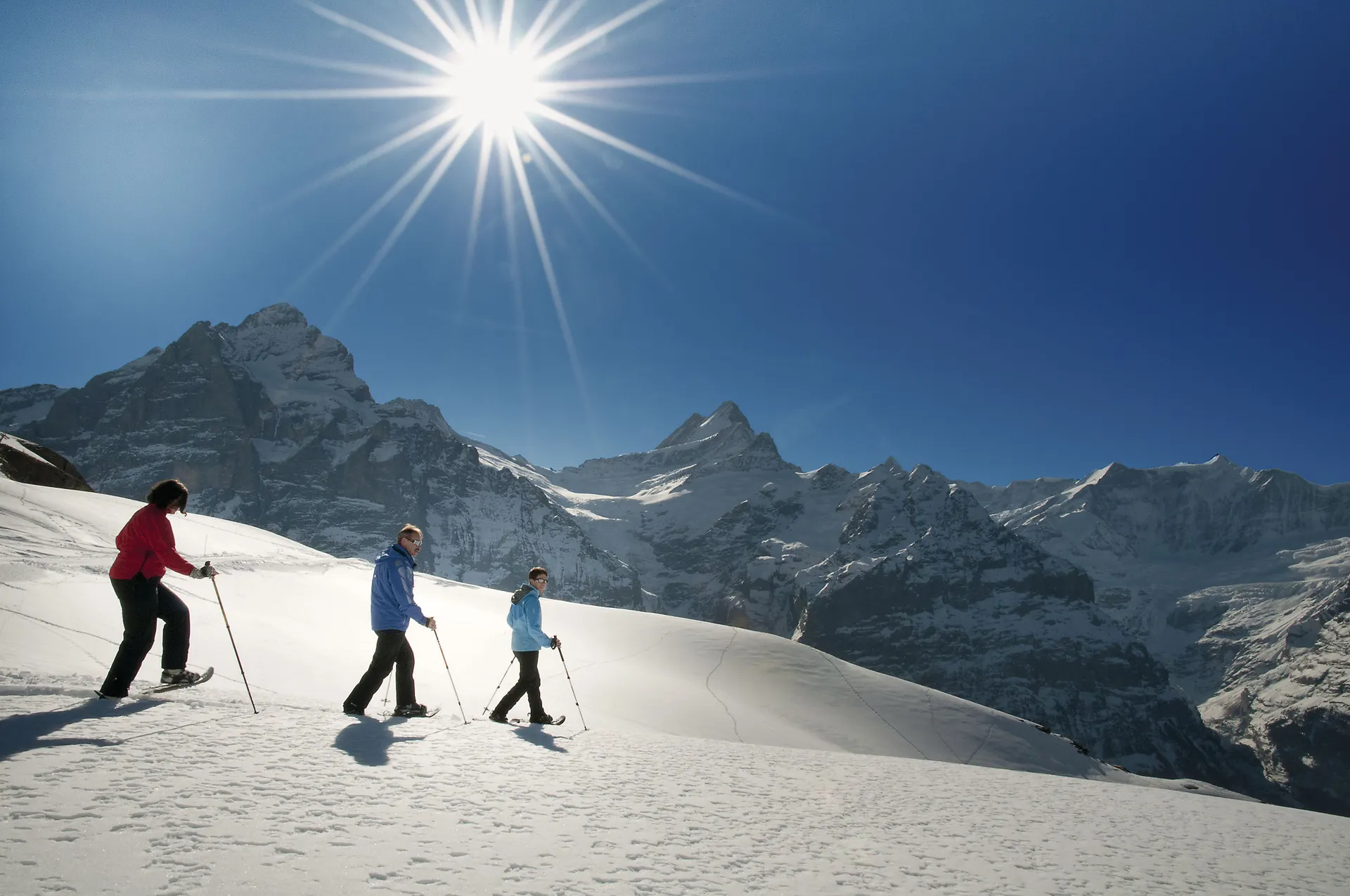 Snowshoeing Grindelwald