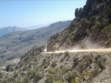 Off-road route Rustaq