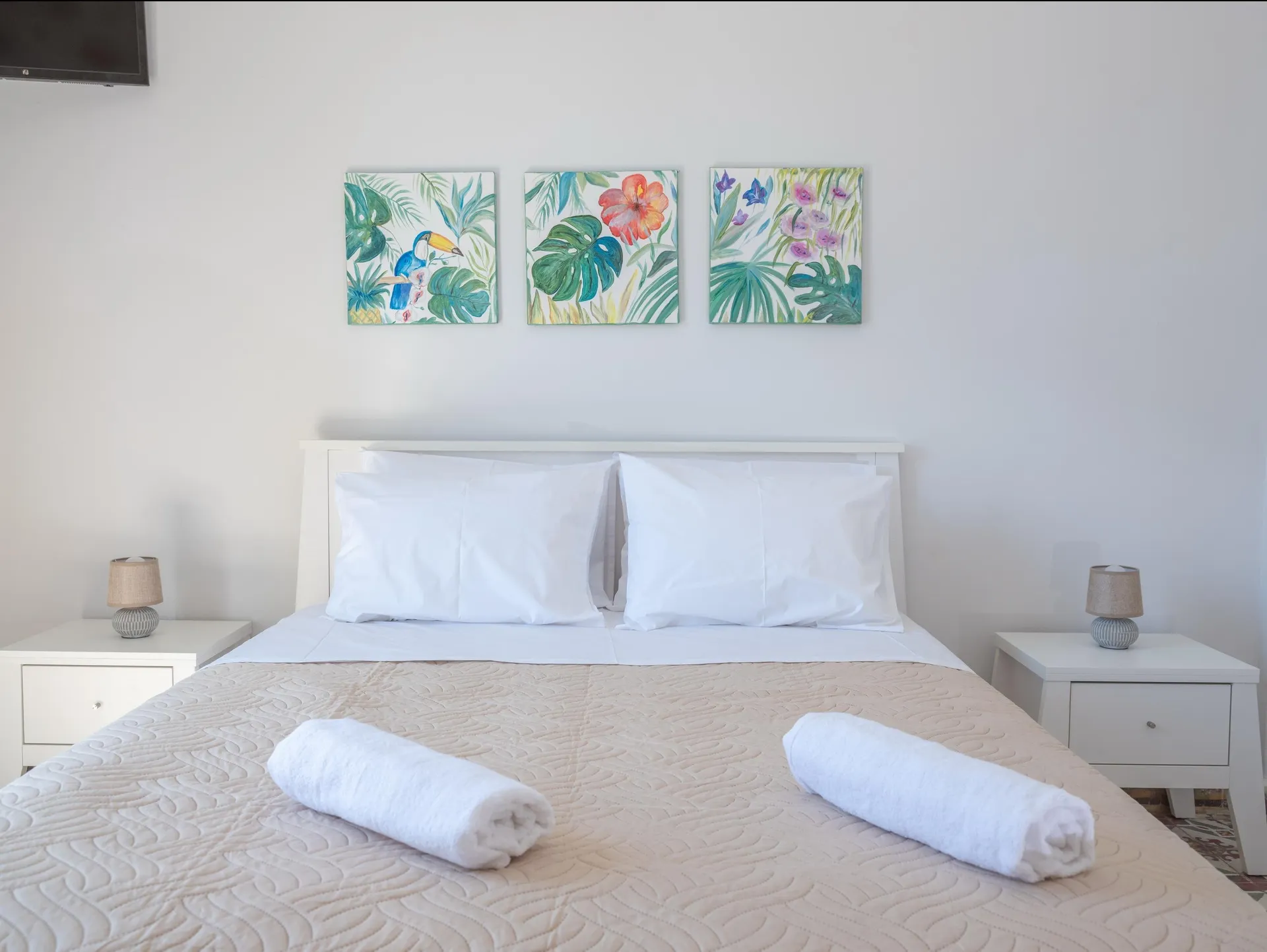 Heraklion's Heart Maisonette slaapkamer