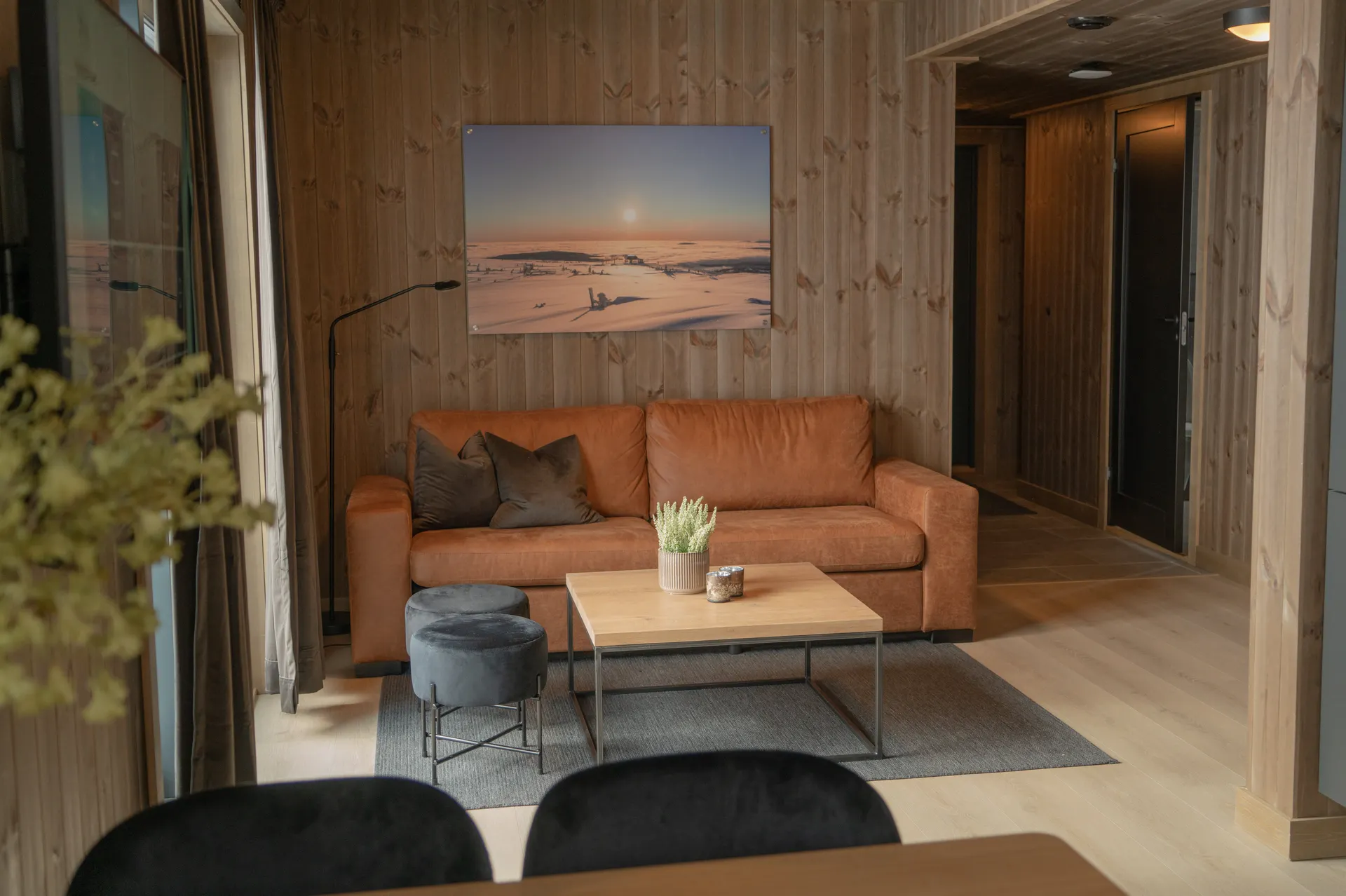 Woonkamer appartement voorbeeld