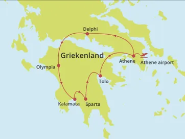 Fly-drive Klassiek Griekenland vanaf Athene