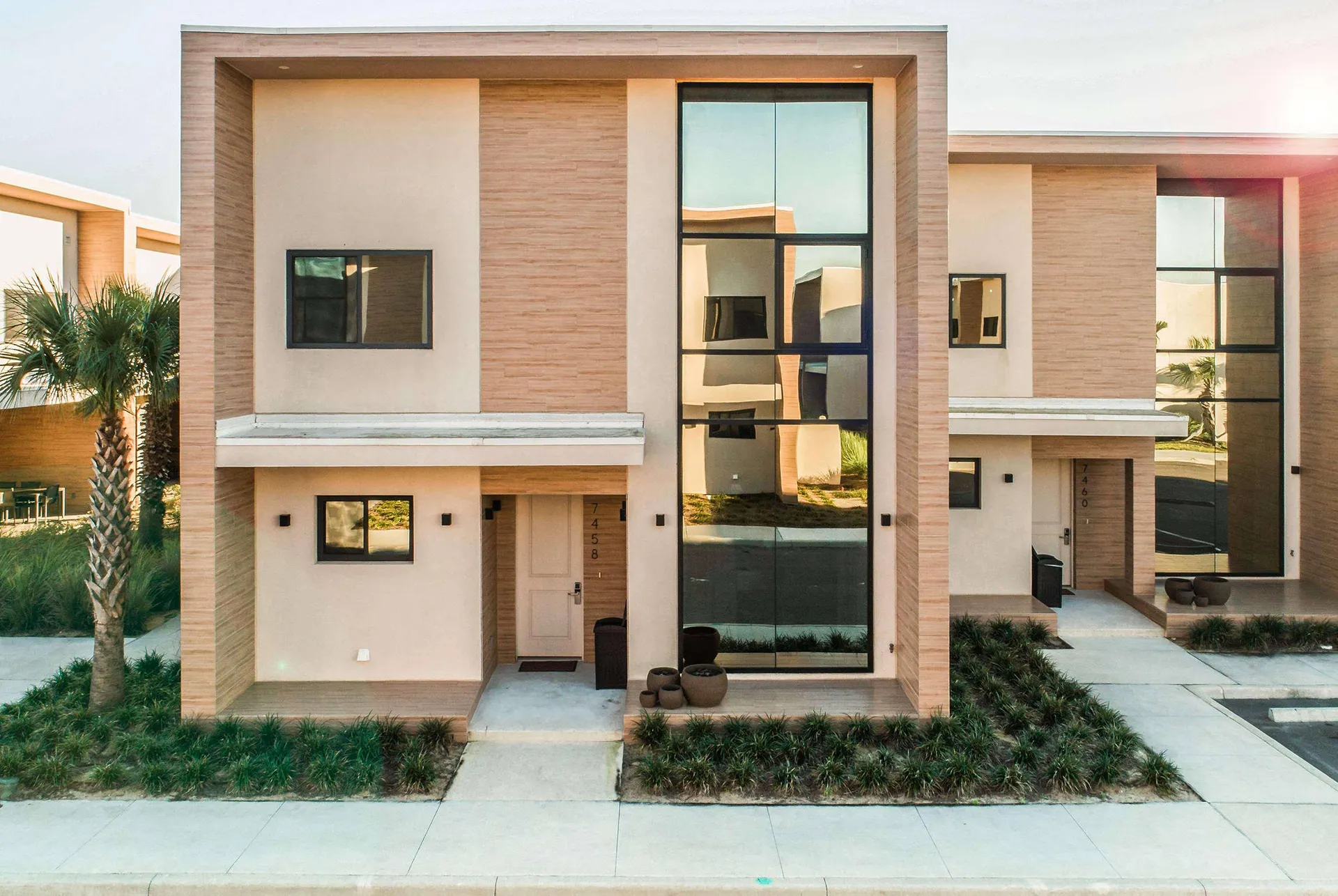 Buitenaanzicht villa