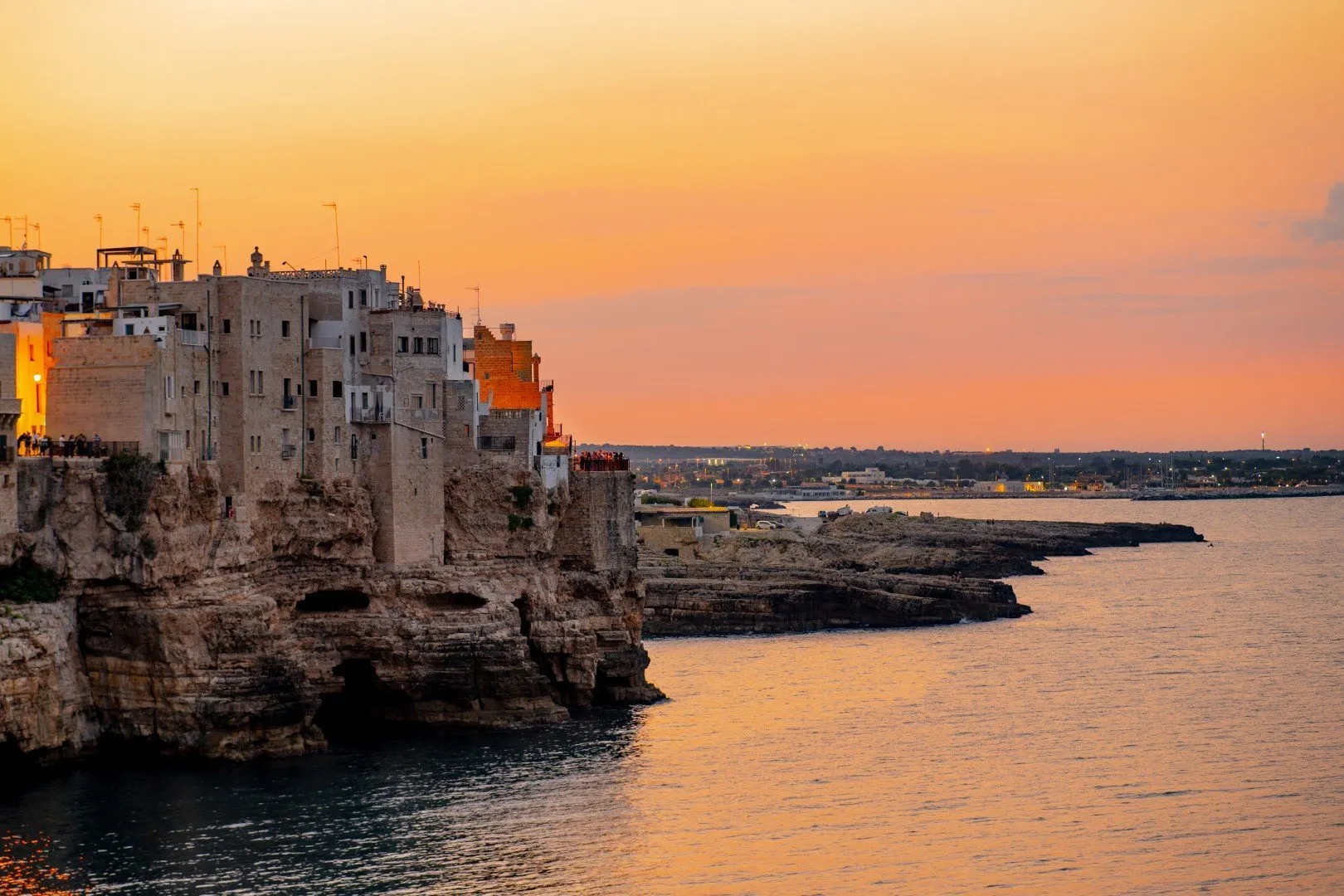 zonsondergang puglia