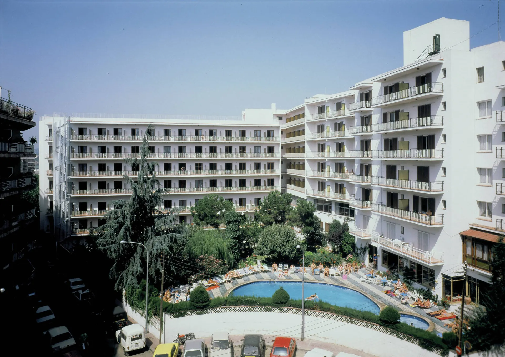 Vooraanzicht, Hotel Clipper