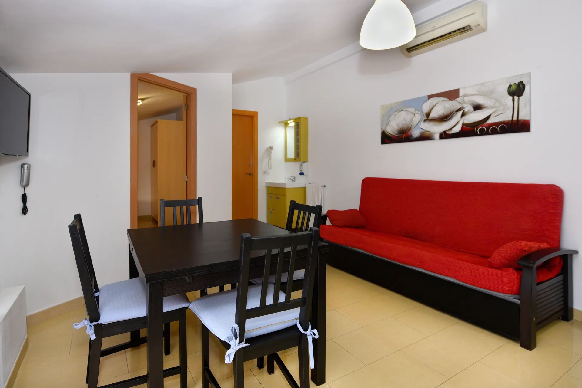 Type 2-kamerappartement met terras