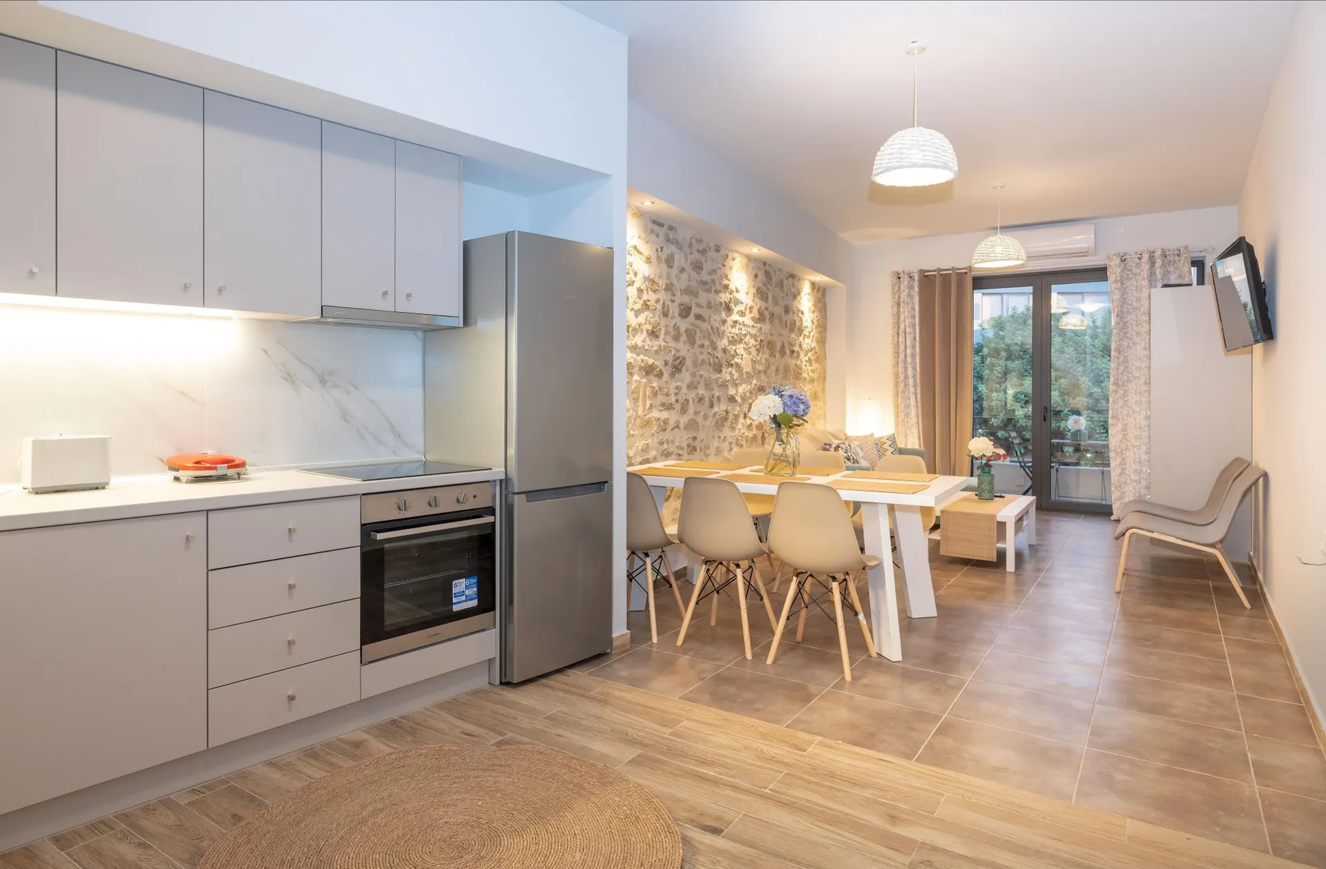 Heraklion's Heart Maisonette keuken