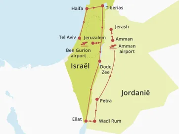 Fly-drive Israël & Jordanië