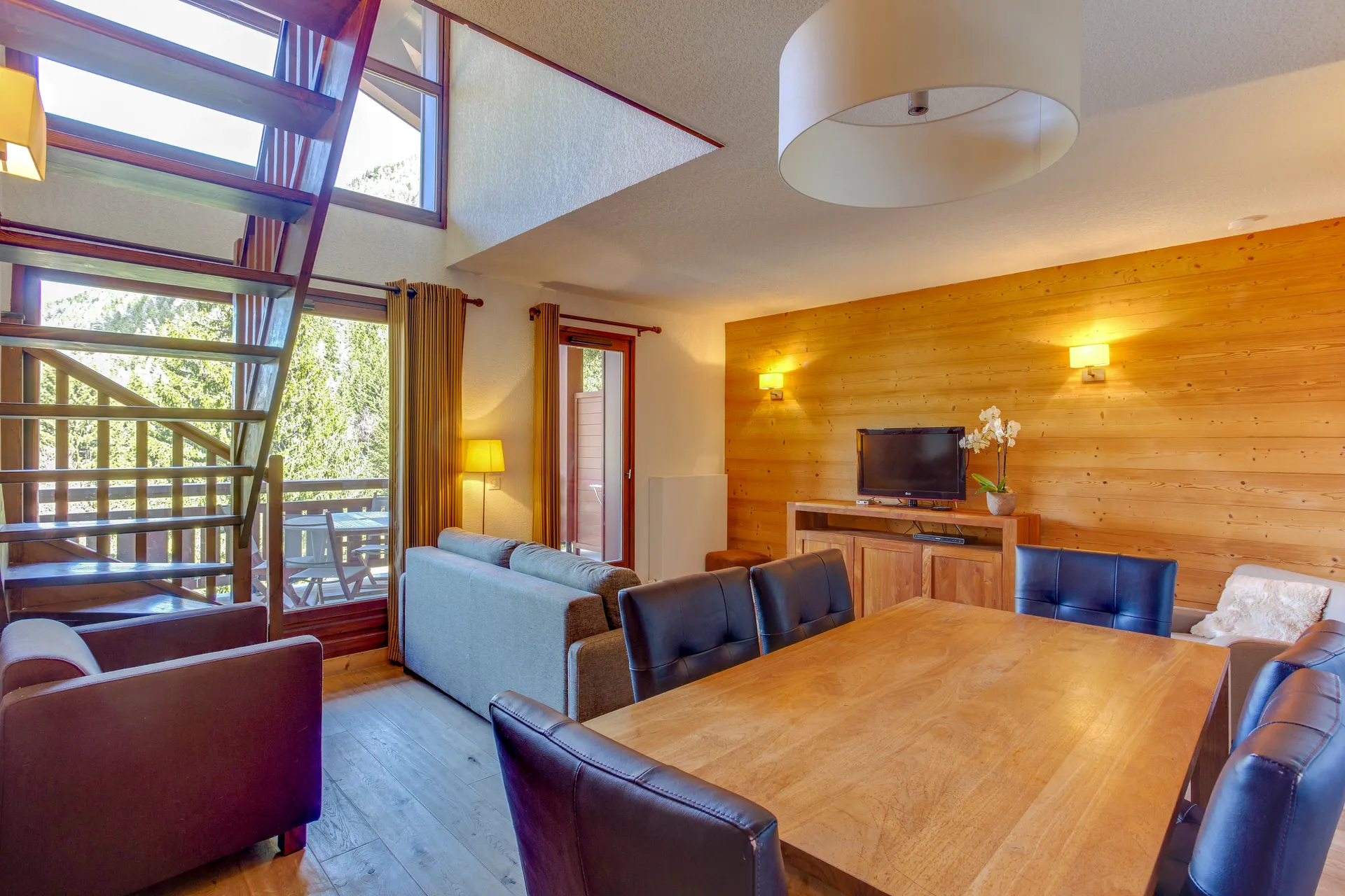 Voorbeeld 3-kamerappartement T3 Duplex