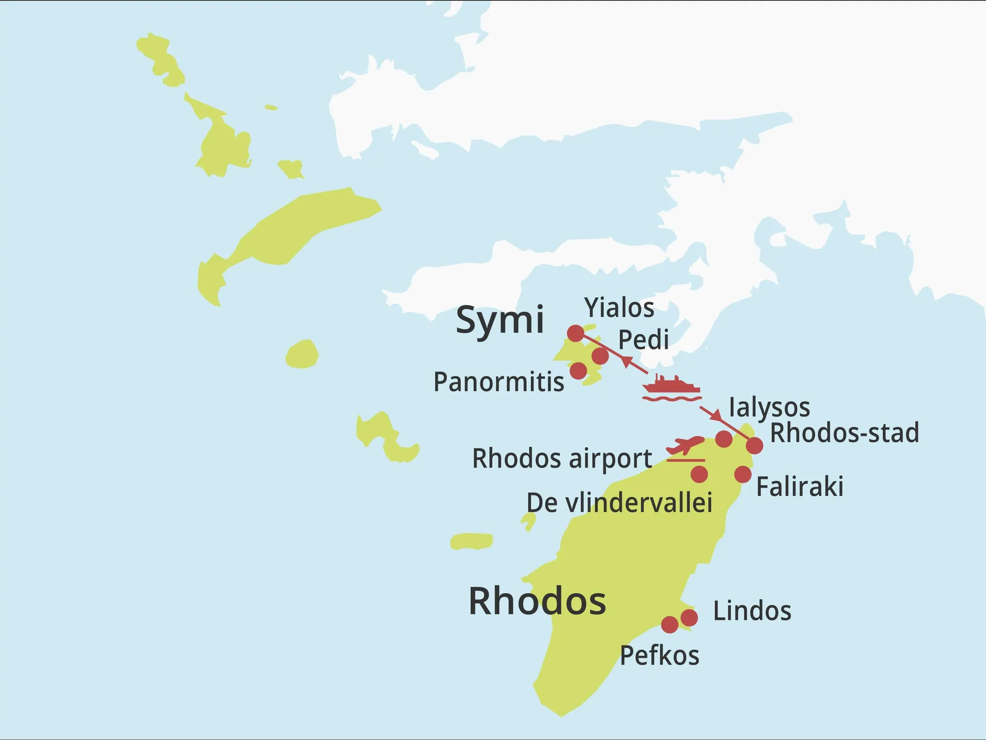 Eilandhoppen Rhodos - Symi