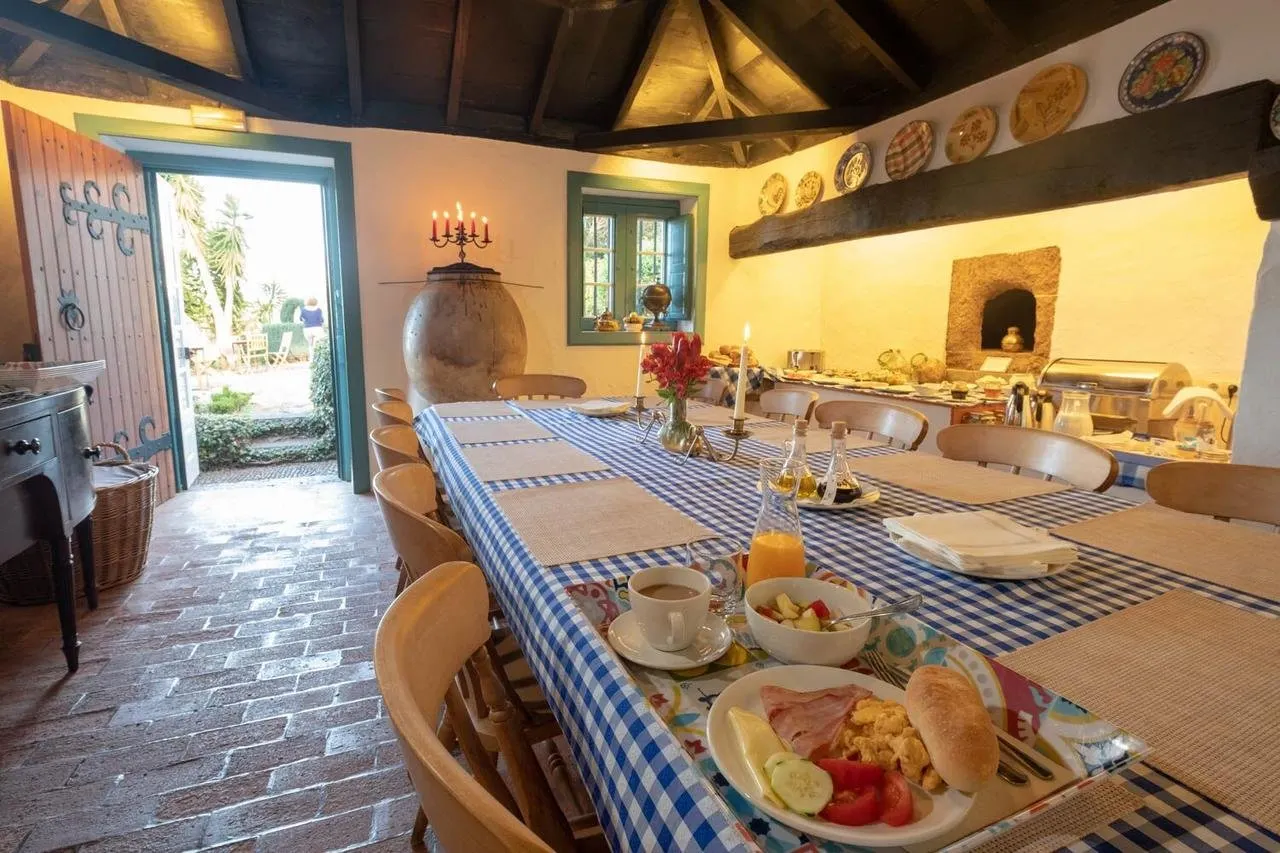 Quinta das Vinhas - oude keuken-eetzaal