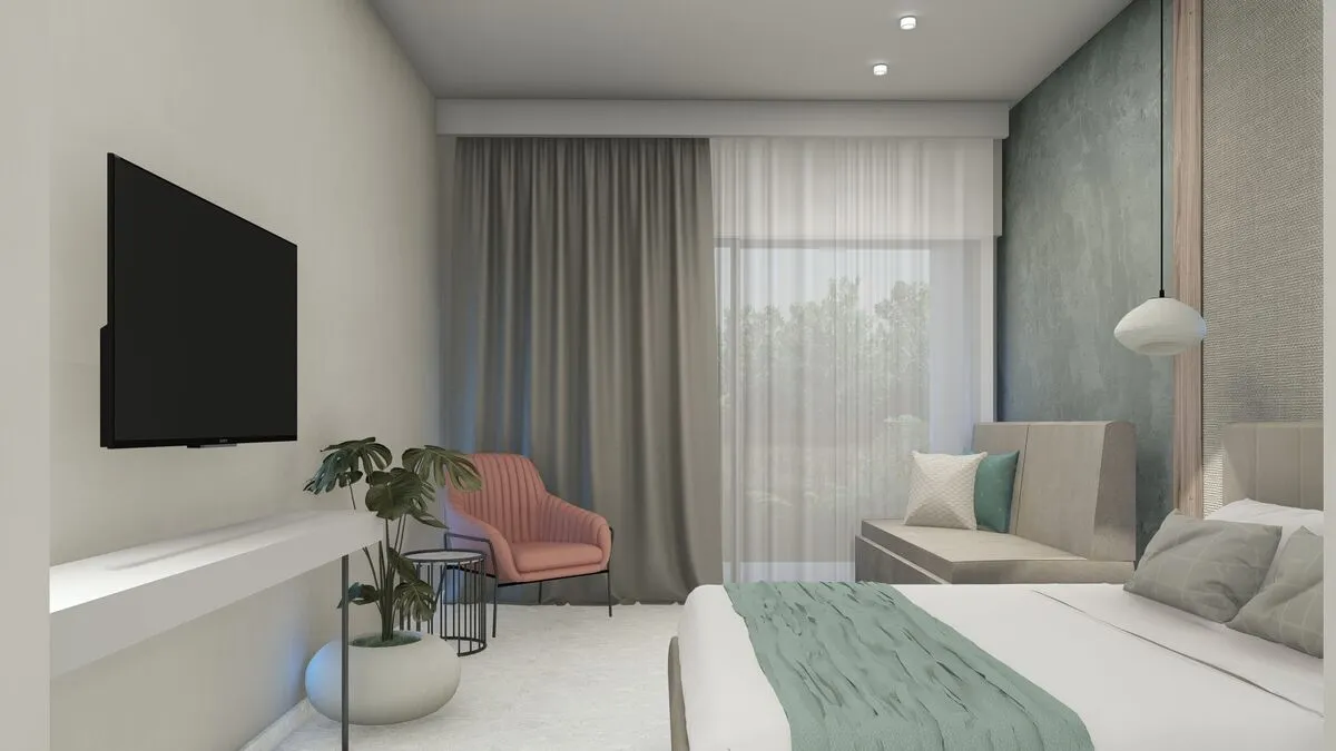 Voorbeeld kamer