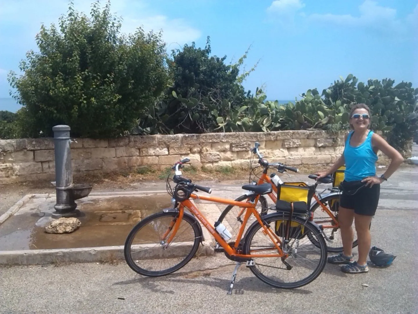ontdek puglia op de fiets - fietser