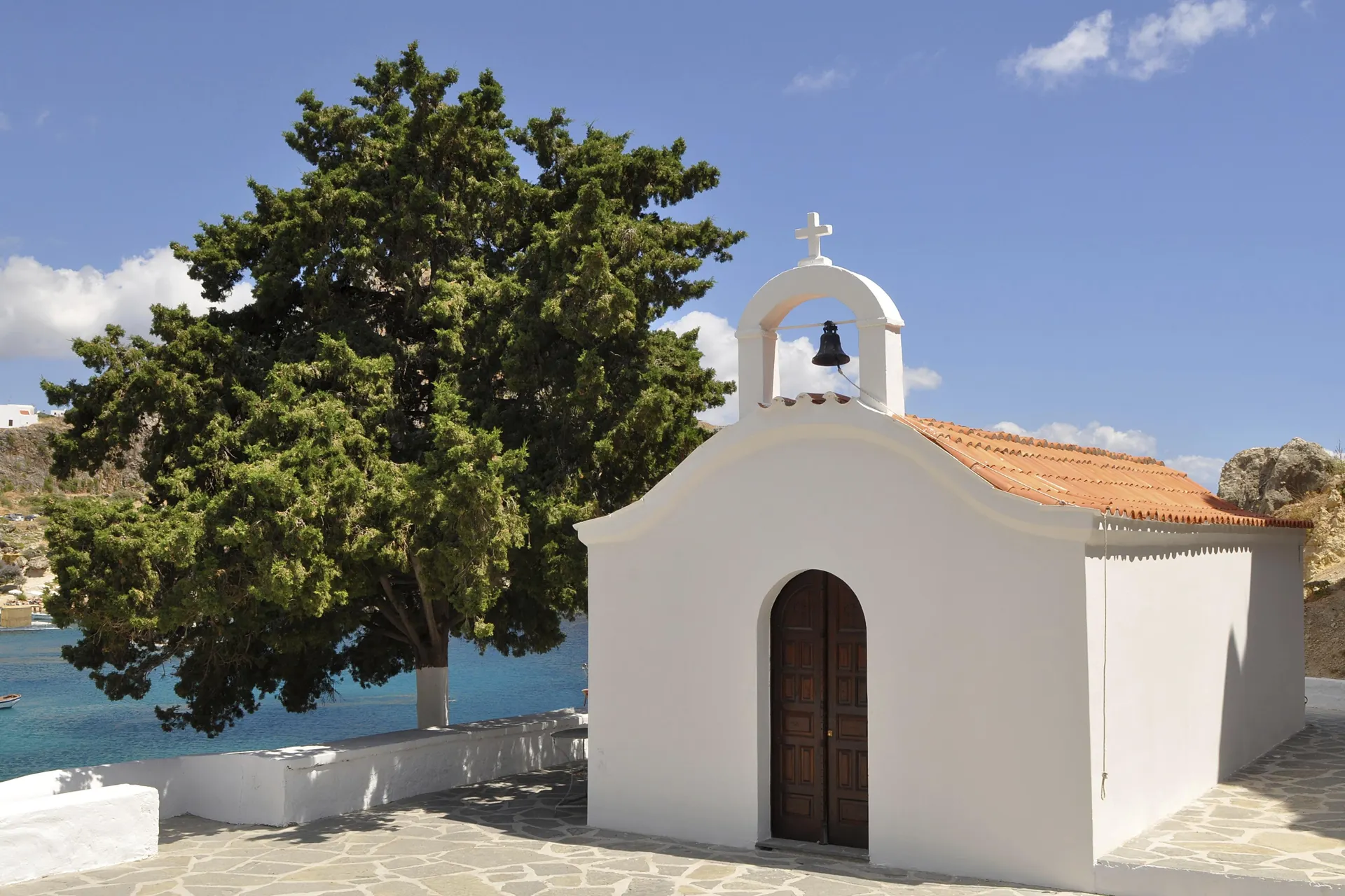 Kerkje op Rhodos